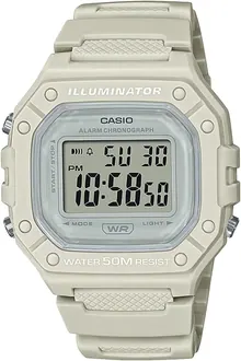 Casio Analog W-218HC-8AVEF Multicoloured Wrist Watch - Unisex