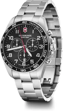 Victorinox FIELDFORCE Classic Chrono - Black (SS Bracelet)