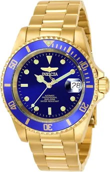 Invicta Men's 8930OB Pro Diver Analog Display Japanese Automatic Gold Watch