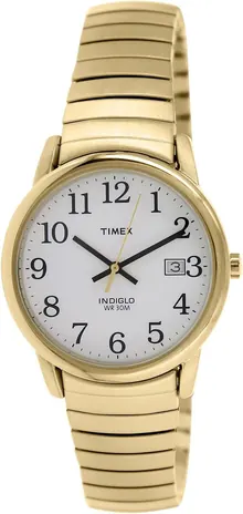 Timex Gold-Tone Expansion Easy Reader Men's Watch T2N090