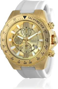 Invicta Men's 24578 Aviator Analog Display Quartz White Watch