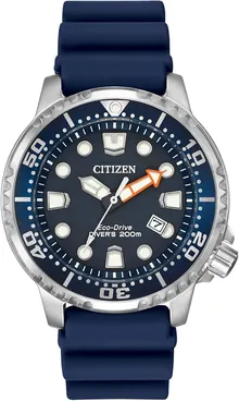Citizen Promaster Dive Eco-Drive Watch, Blue/Stainless Steel