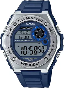 Casio Heavy Duty Digital 10 Year Battery Watch (MWD-100H-2AVCF)