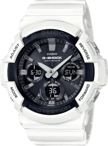 Casio Men's G-Shock GAS-100B-7ACR Solar White Resin Watch