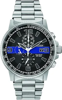 Citizen Men's Thin Blue Line Watch Chronograph CA0291-59E