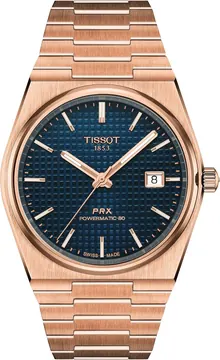 Tissot PRX Powermatic 80 Rose Gold 40mm Watch for Men