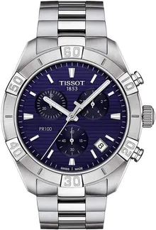 Tissot Men's PR 100 Chrono Classic Stainless Steel Dress Watch