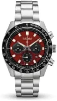 SEIKO Prospex Speedtimer Solar Watch SSC927 Solar Red Dial