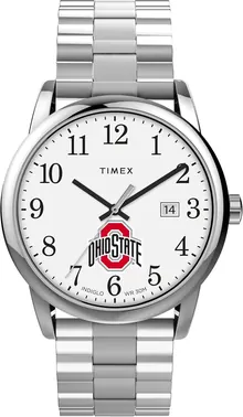 TIMEX Men's Easy Reader 38mm Watch - Ohio State Buckeyes with Expansion Band
