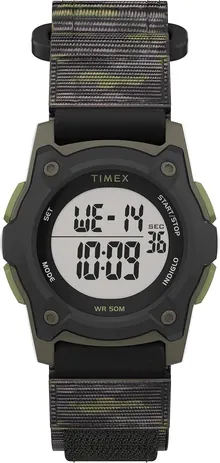 TIMEX TIME MACHINES 35mm Camo Fast Wrap Kids Digital Watch