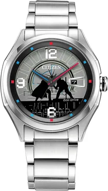 Citizen Men's Star Wars Eco-Drive Watch with Stainless Steel Bracelet
