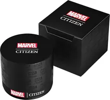 Citizen Eco-Drive Men's Marvel Tony Stark 'I Love You 3000' Black IP Stainless Steel Watch