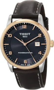 Tissot Men's Luxury 316L Stainless Steel Case with Rose Gold PVD Coating Automatic Watch