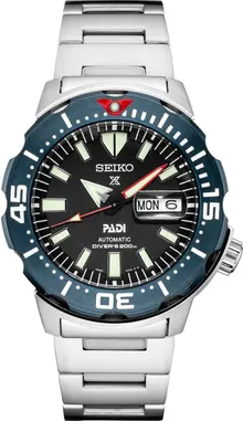 SEIKO SRPE27 Automatic Dive Watch for Men - Prospex PADI Special Edition