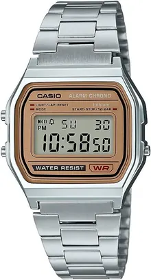 Casio Vintage A158WEA-9CF Casual Classic Digital Gold Bracelet Watch