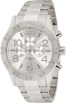 Invicta Men's 1269 Specialty Chronograph Silver Dial Watch