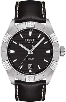 Tissot Men's PR 100 Classic Stainless Steel Dress Watch Black T1016101605100