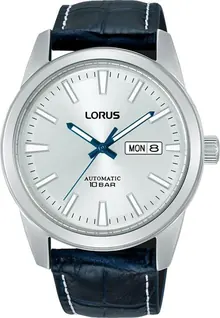Lorus Automatic Watch RL499BX9 - Silver, Leather Strap