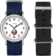 Timex Unisex Weekender Box Set 38mm Watch - NY Islanders