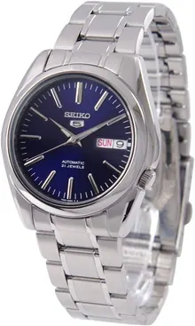 Seiko 5 Automatic Men's Day/Date Stainless Steel Bracelet Watch SNKL43