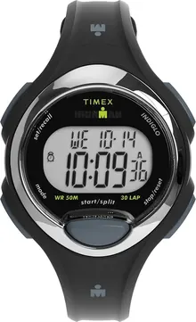 Timex Women's Ironman Triathlon E30 34mm Watch - Black Strap Digital Dial