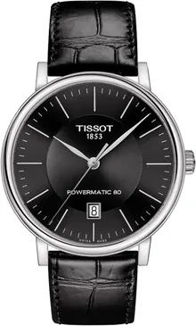 TISSOT Carson Automatic Black Dial Men's Watch T122.407.16.051.00