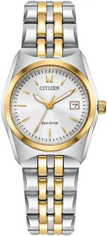 Citizen Women's Eco-Drive Corso Classic Watch in Two-Tone Stainless Steel