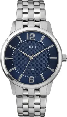 Timex Men's TW2T59800JT Analog Quartz Silver Watch