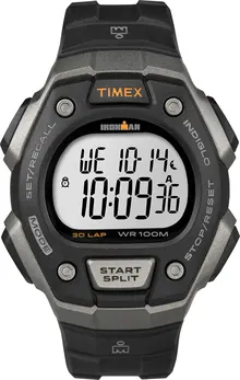 Timex Men's Ironman Triathlon Classic 30 38mm Watch – Gray & Black