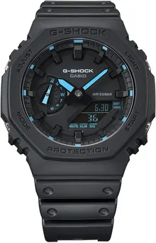 Casio GA-2100-1A2ER Blue Resin Digital Quartz Man Watch