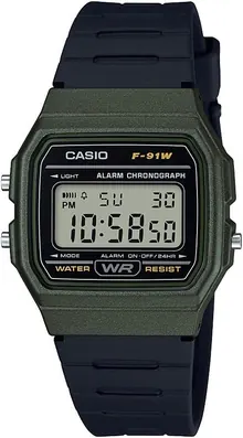 Casio Men's 'Vintage' Quartz Plastic and Resin Casual Watch