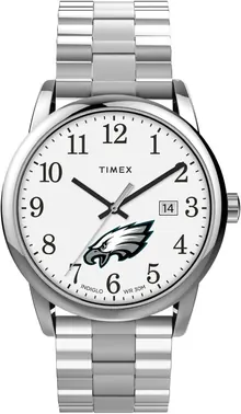TIMEX Men's Easy Reader 38mm Watch - Philadelphia Eagles with Expansion Band