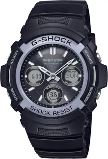 Casio G-Shock AWG-M100FP-1A2 | Solar-Powered & Radio-Controlled Tough Watch