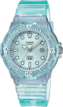 Casio Women's 'Dive Series' Quartz Transparent Resin Casual Watch LRW-200HS-2EVCF