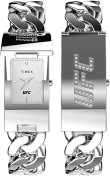 Timex UFC Men's Championship ID 20mm Watch - Silver-Tone Elegance