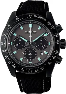 SEIKO Prospex Black Series Speedtimer Solar Chronograph Watch SSC923