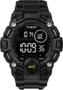 Timex UFC Men's Rematch 50mm Watch - Black Strap Digital Dial