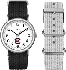 Timex Unisex Weekender Box Set 38mm Watch - South Carolina Gamecocks