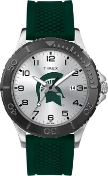 Timex Tribute Men's Collegiate Gamer 42mm Watch – Michigan State Spartans