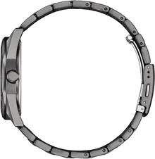 Citizen Eco-Drive Odyn Gray Dial Gray Stainless Steel Bracelet Watch 41mm - BM7637-81H