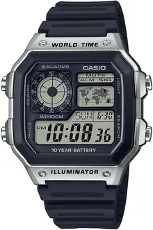 Casio 10-Year Battery AE-1200WH-1CVCF Men's Digital Watch