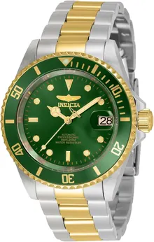 Invicta Men's 17044 Pro Diver Analog Display Japanese Automatic Silver Watch