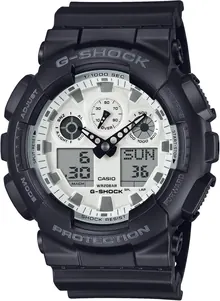 Casio GA-100WD-1AJF Black and Brilliant White Japan Import New