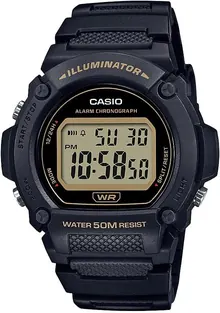 Casio W219H-1A2V Digital Watch: Style Meets Functionality
