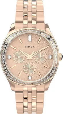 Timex Women's Ariana 36mm Watch - Rose Gold-Tone Bracelet