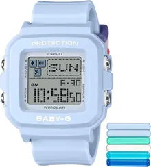 Casio Baby-G +Plus Light Blue Digital Watch BGD-10L-2CR