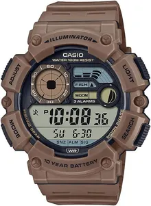 Casio WS1500H Series | Men’s Digital Watch | Beige
