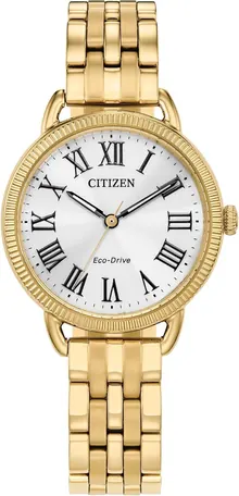 Citizen Ladies' Eco-Drive Classic Watch in Gold-Tone Stainless Steel