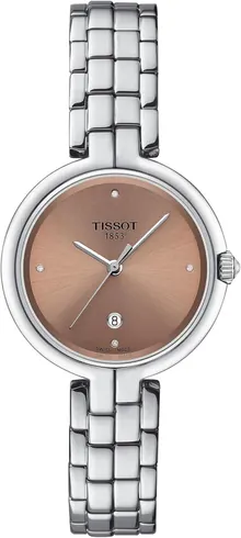 Tissot Women's Flamingo 316L Stainless Steel Case Quartz Watch