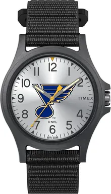 Timex Men's NHL Pride 40mm Watch – Saint Louis Blues with Black FastWrap Strap